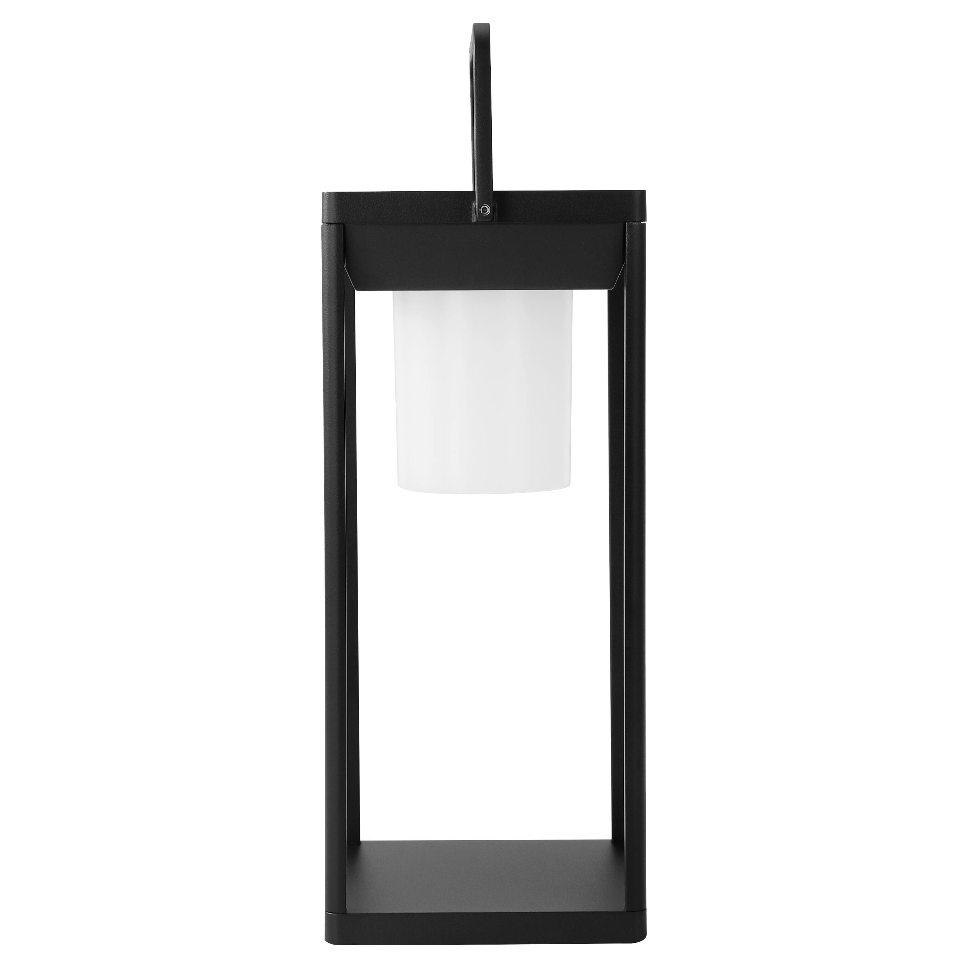 Alt View 6. Techko - Solar Premium Large Metal LED Core Lantern w/ USB Charging.