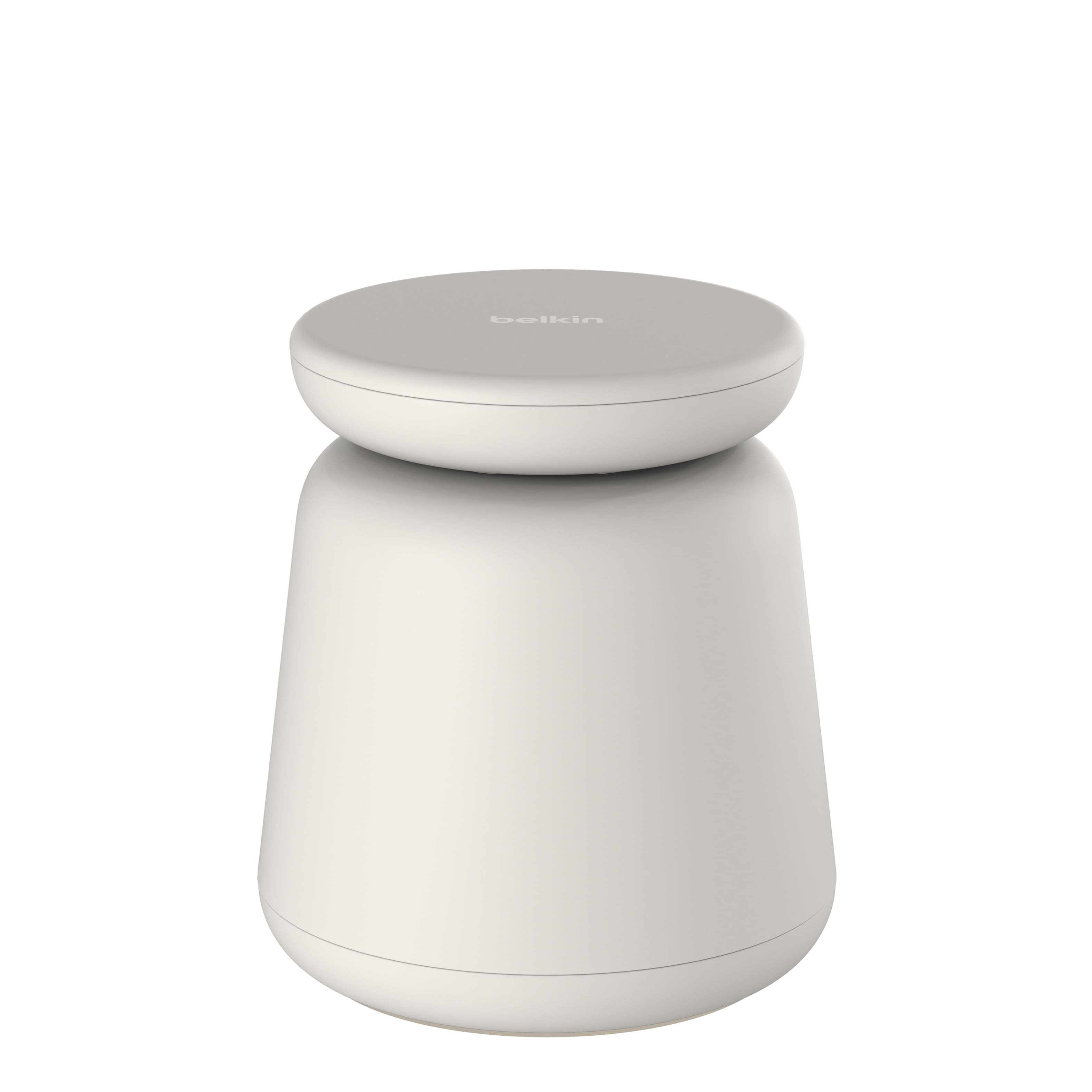 Alt View 13. Belkin - 2-in-1 MagSafe Wireless Charging Dock 15W Compatible with iPhone 17, 16, 15, 14, AirPods & more, with PSU - Sand.