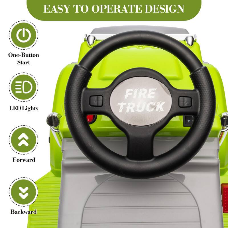 EASY TO OPERATE DESIGN

- One-Button Start
- LED Lights
- Forward
- Backward