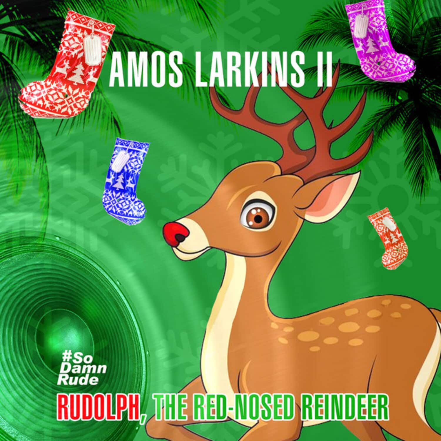 Amos Larkins II - Rudolph, The Red-Nosed Reindeer   - COMPACT DISCS [CD] price history on PriceWatchPro