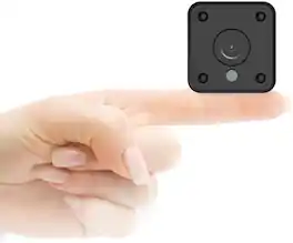 Cluzine - Mini Smart Security Camera, Compact WiFi Camera