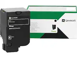 Lexmark - 71C1HK0 High Yield Toner Cartridge, Prints Up to 12,500 Pages - Black