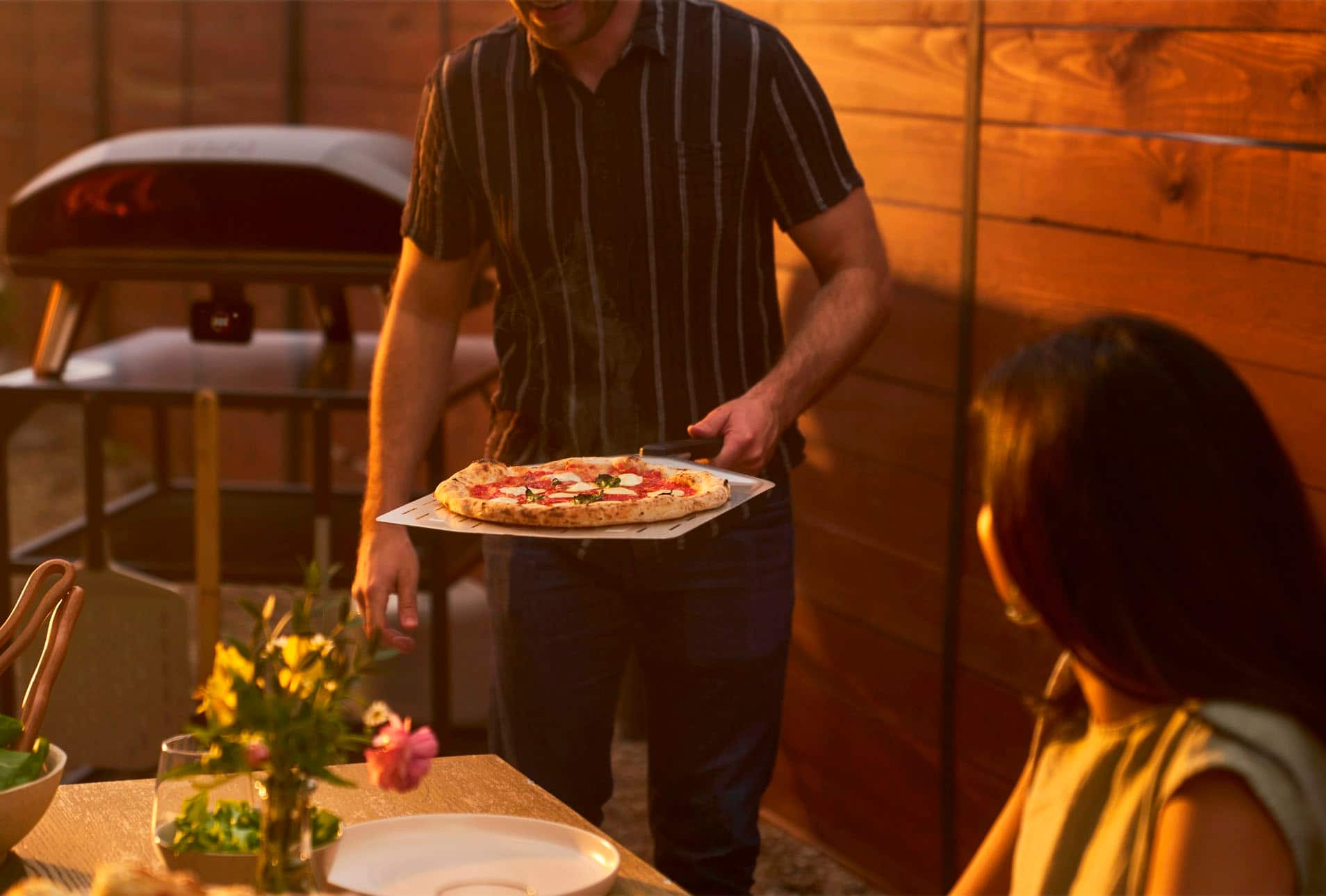 Alt View 23. Ooni - Koda 2 Max Gas-Powered Outdoor Pizza Oven - Black.