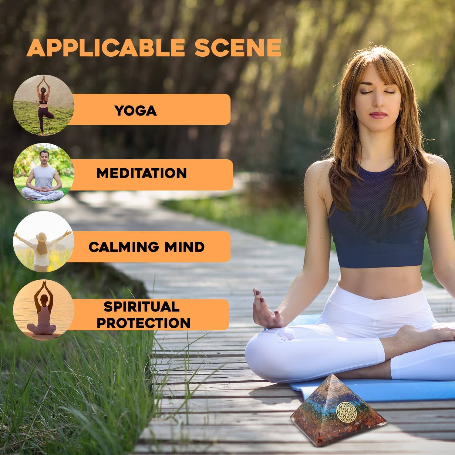 APPLICABLE SCENE

- YOGA
- MEDITATION
- CALMING MIND
- SPIRITUAL PROTECTION