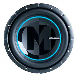 Memphis Car Audio - Memphis PRXL12FT Power Reference 12" 1/2/4 Ohm RGB LED Selectable Impedance Subwoofer - Black/Gray
