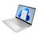 Left. HP - Pavilion x360 2-In-1 14" Touch-Screen Laptop - Intel Core i5-1235U - 8GB Memory - 256GB SSD - Natural silver.