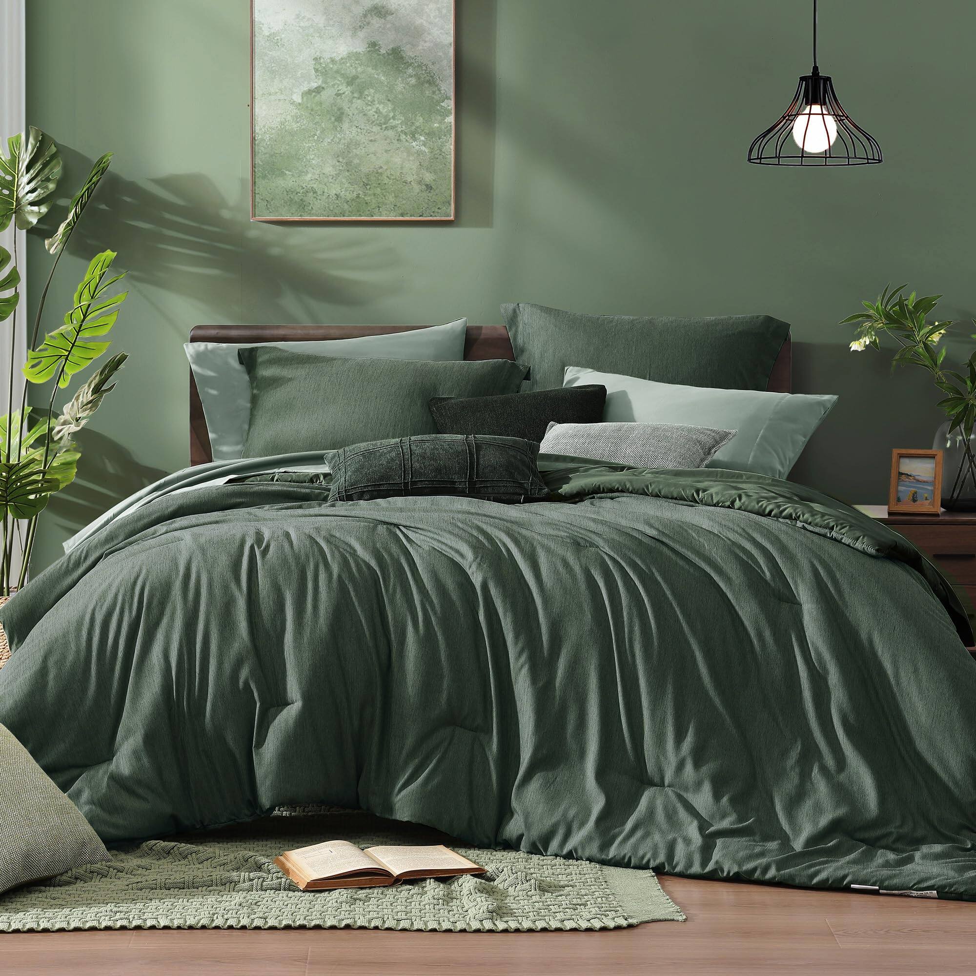 Deep Forest 7Piece-Queen(90”X90'')