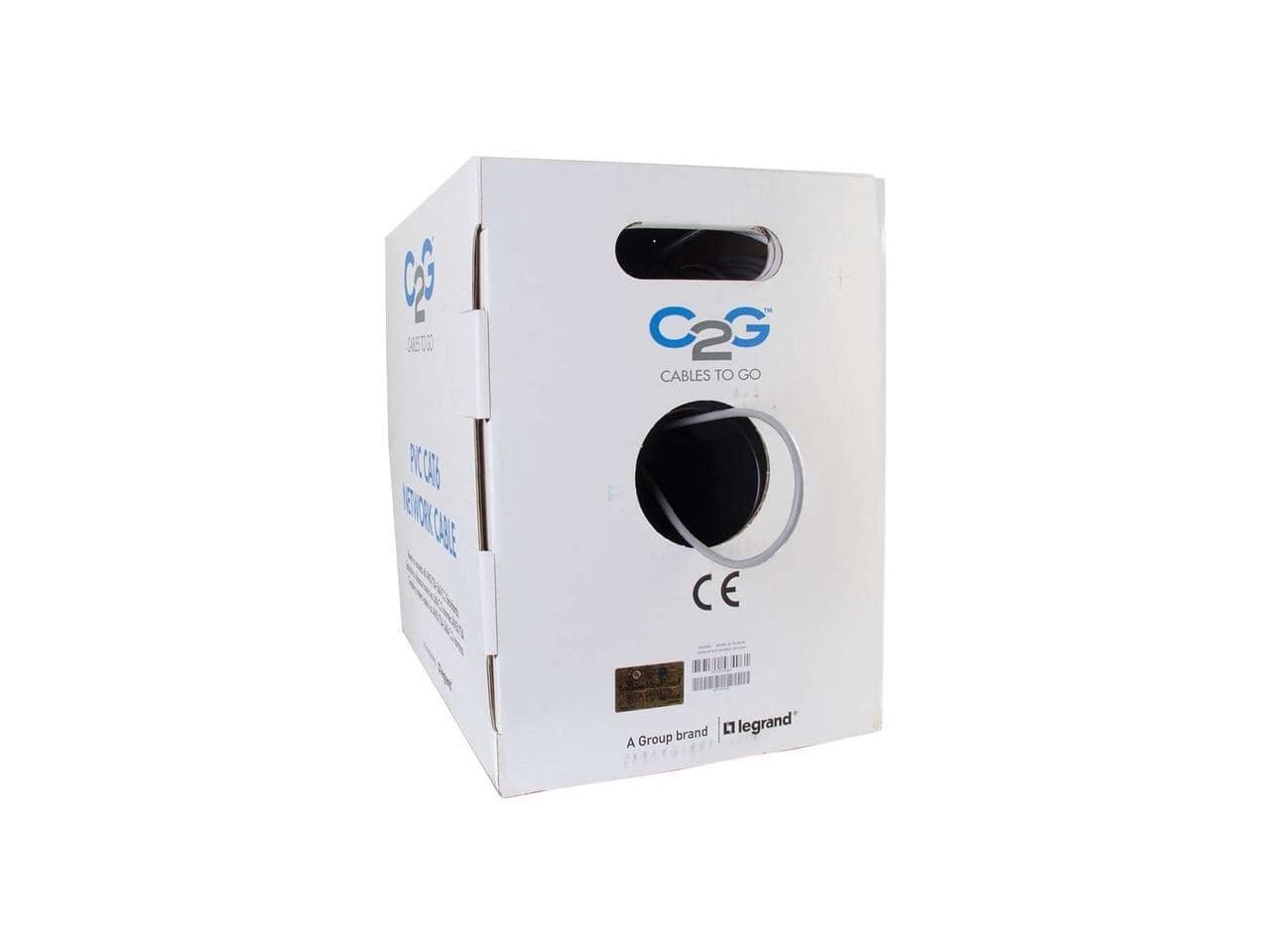 Cables to Go - 1000FT CAT6 BULK UNSHIELDED (UTP) ETHERNET NETWORK CABLE WITH STRANDED CONDUCTOR
