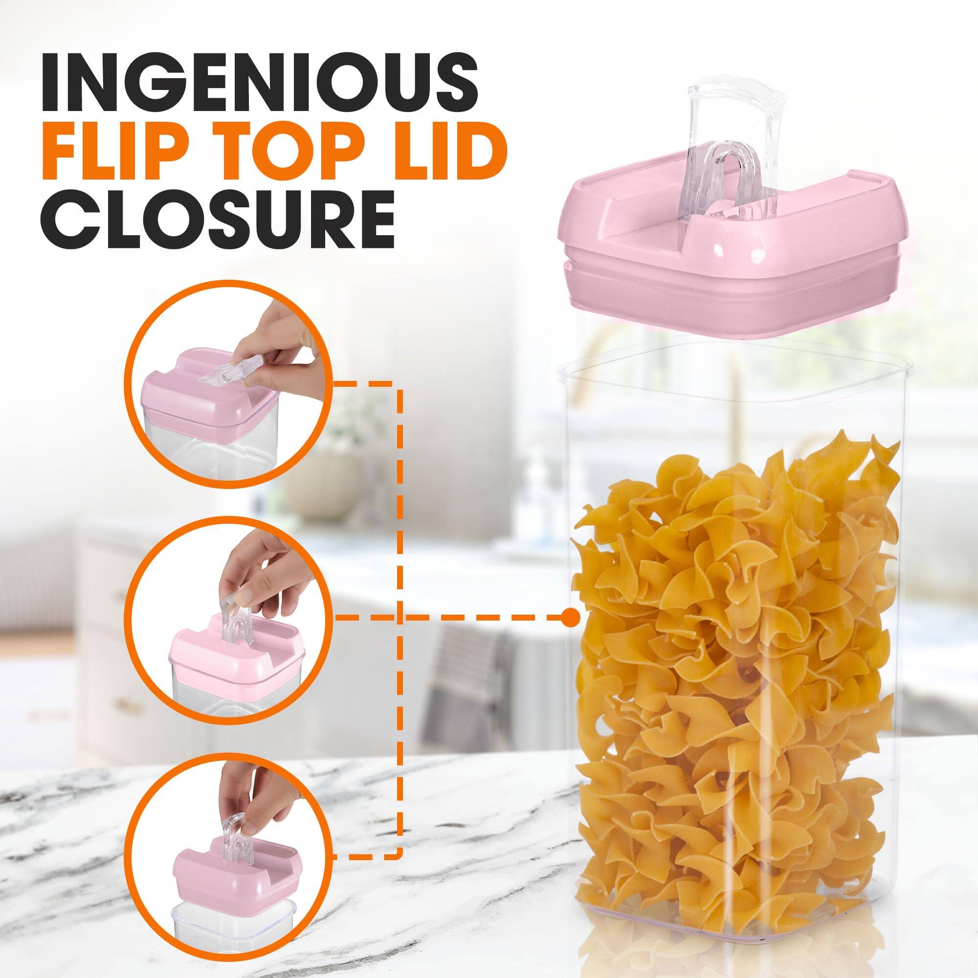 INGENIOUS FLIP TOP LID CLOSURE