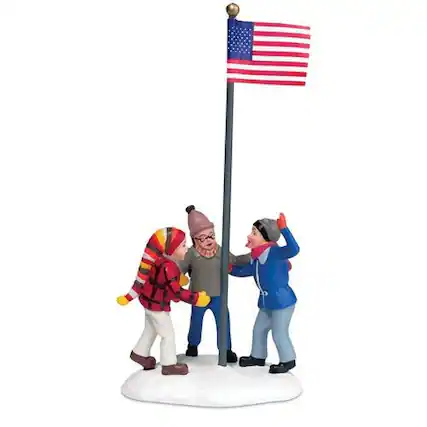 Front. Department 56 - Department 56 A Christmas Story "Triple Dog Dare" Figurine #805032 - White.