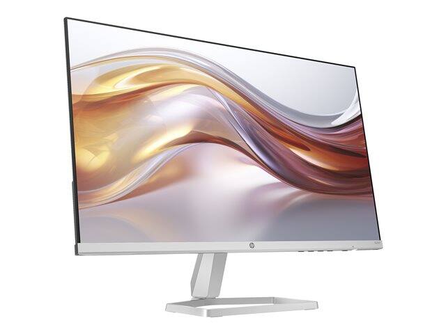 Alt View 1. HP - Series 5 524sf 23.8" FHD Monitor 100 Hz 5ms 300 nits 16.7m Color Support Edge-lit Anti-glare HDMI VGA Tilt Adjustable - Silver.