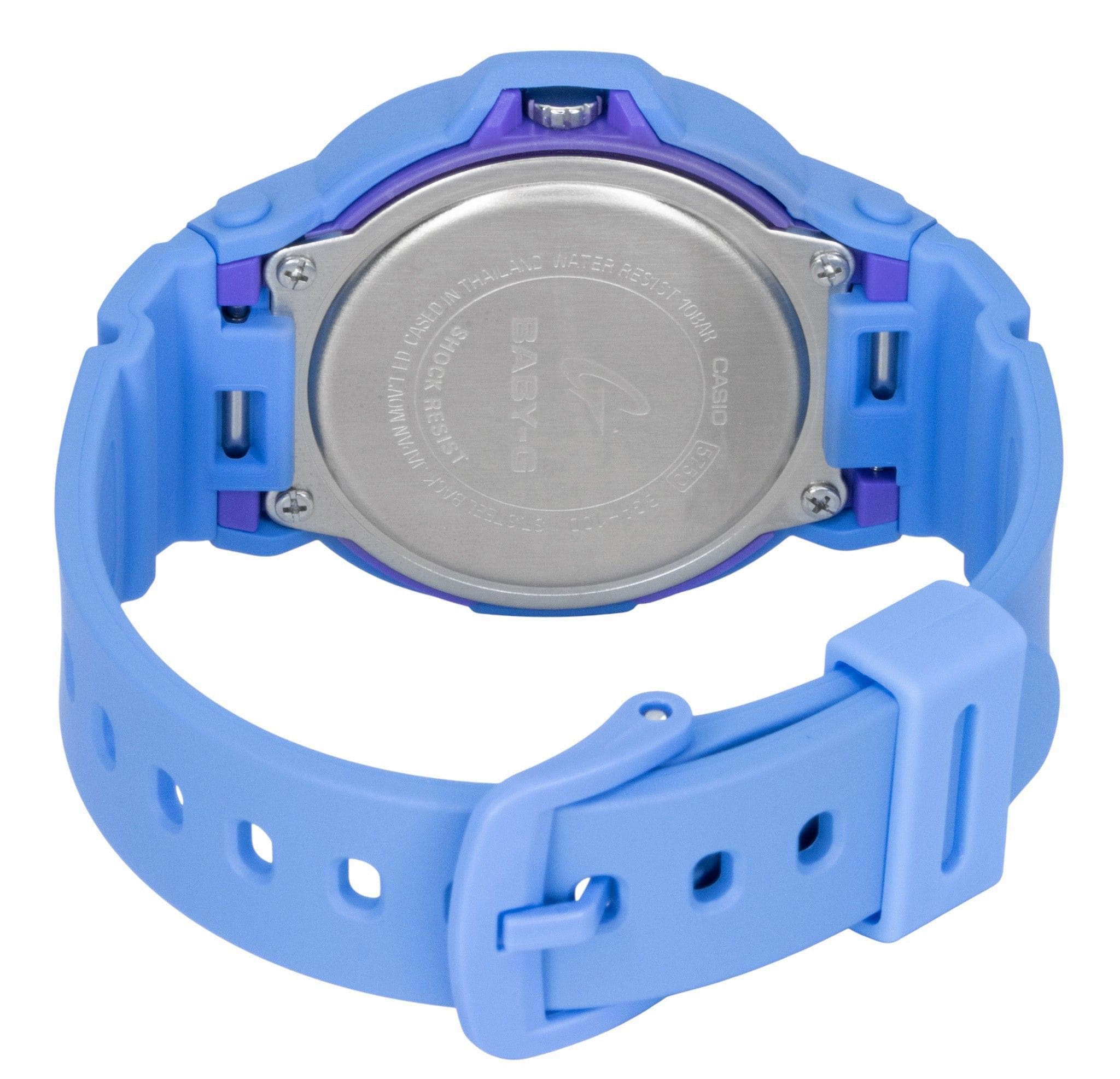Casio Baby G Analog Plastic Dial Quartz BGA 10D 2A2 100M Women's