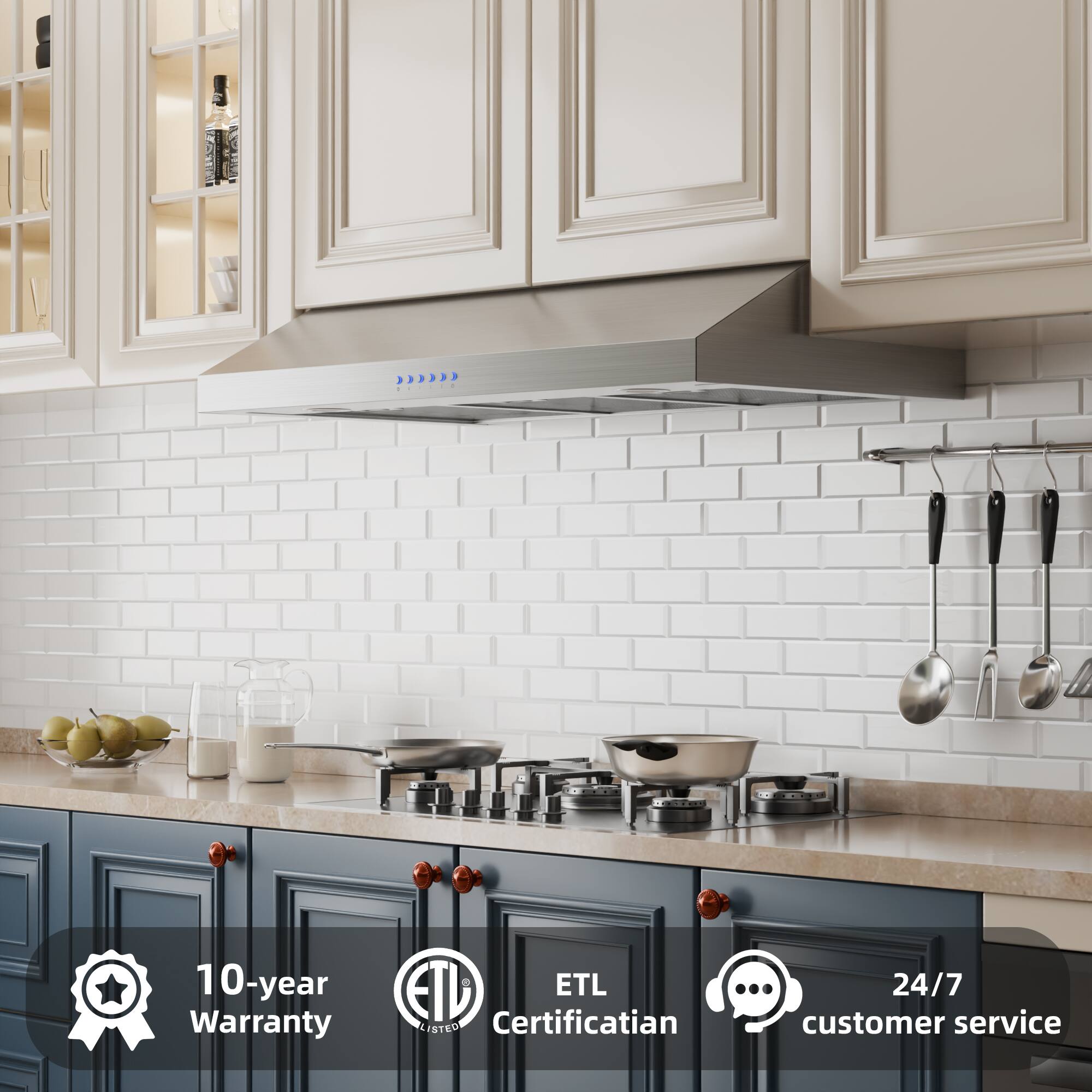 - 10-year Warranty
- ETL Listed
- Certification
- 24/7 Customer Service