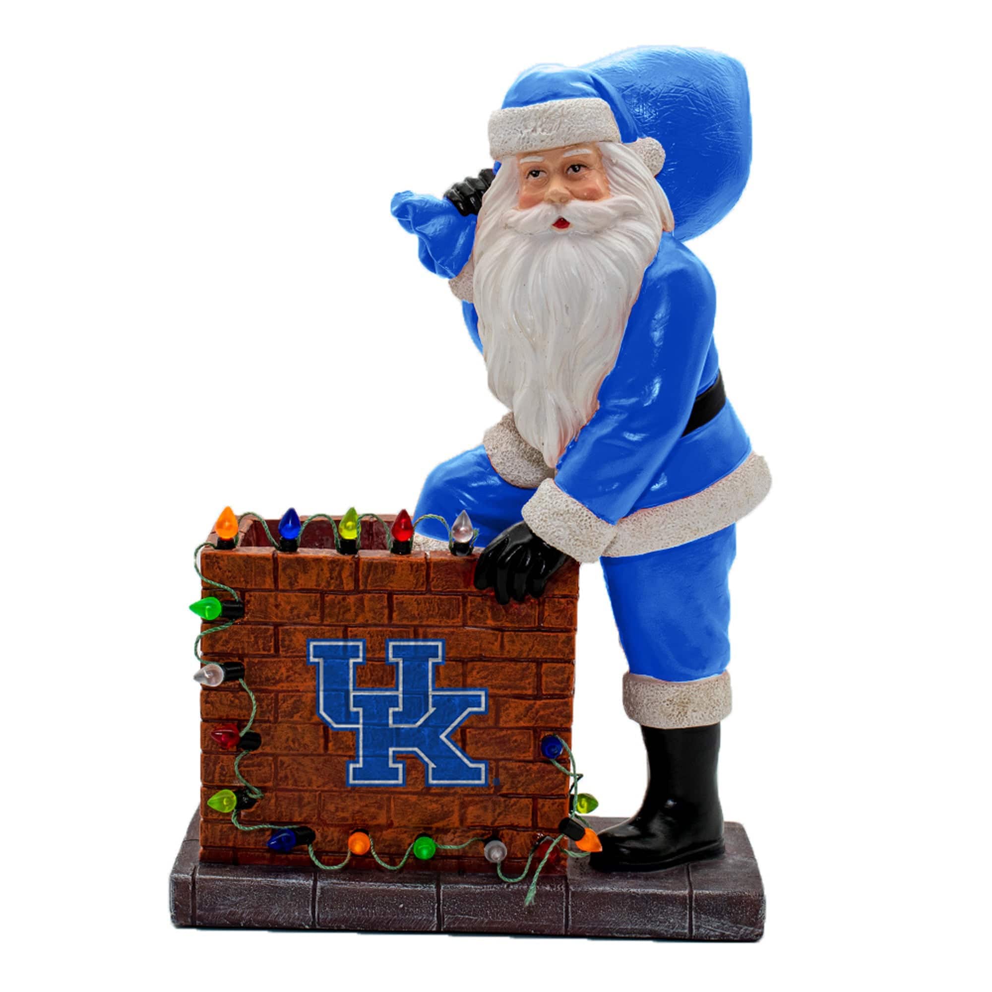 The Memory Company - Kentucky Wildcats Up On the Roof Top Figurine - Multicolor