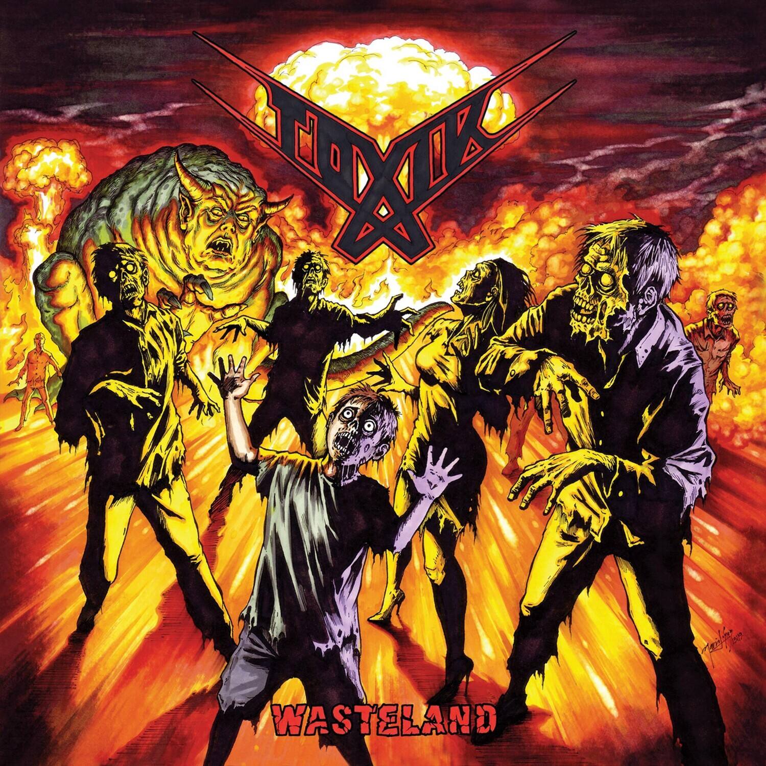 Front. Toxik - Wasteland   - COMPACT DISCS.