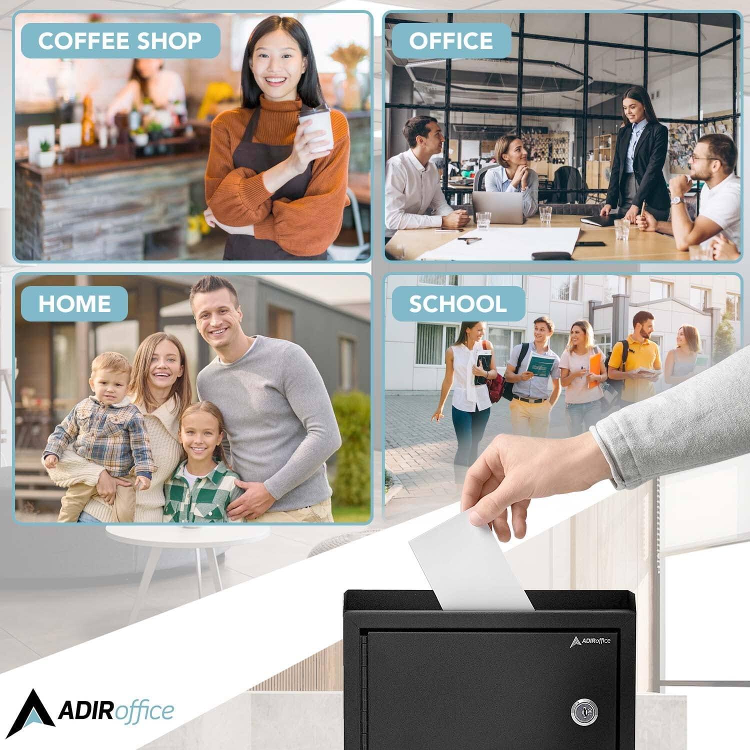 COFFEE SHOP, OFFICE, HOME, SCHOOL, ADIRoffice, ADIRoffice, e