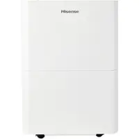 Hisense - 35-Pint Compact Dehumidifier - White - Front_Zoom