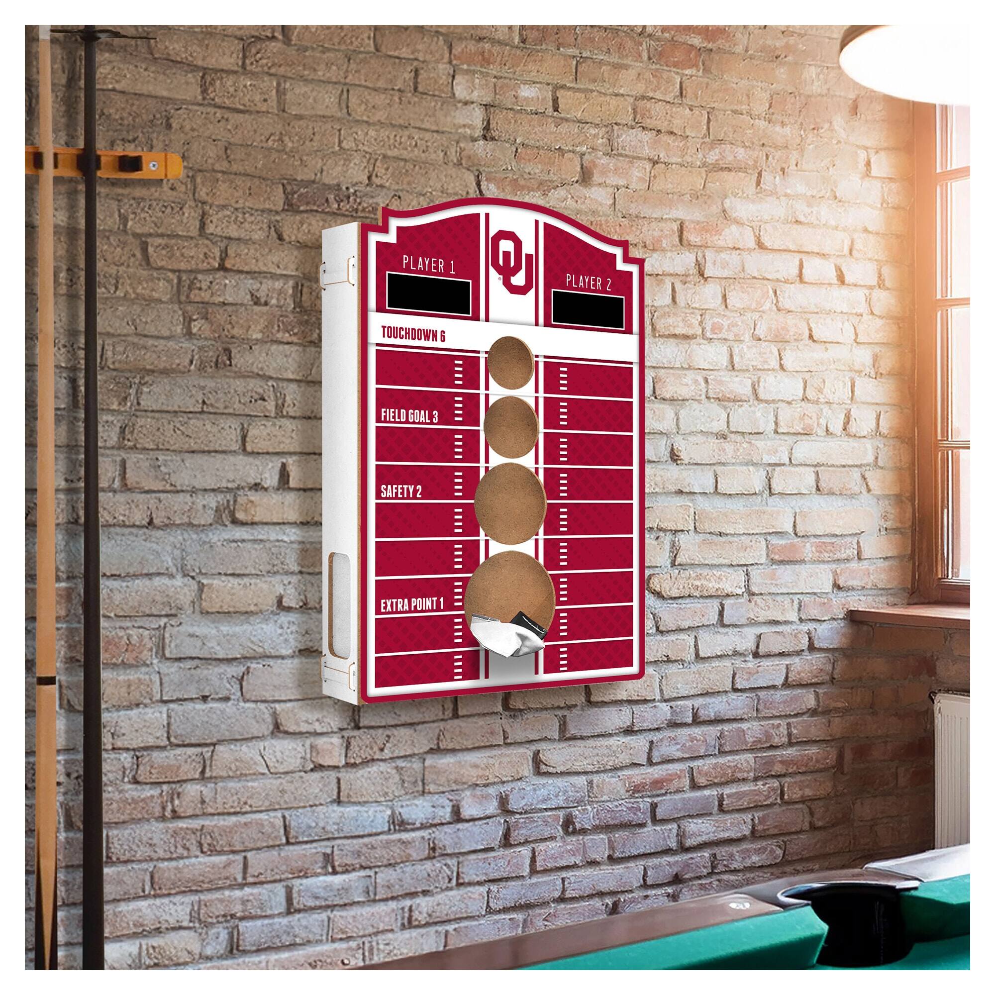 PLAYER 1  
TOUCHDOWN 6  
FIELD GOAL 3  
SAFETY 2  
EXTRA POINT 1  

PLAYER 2