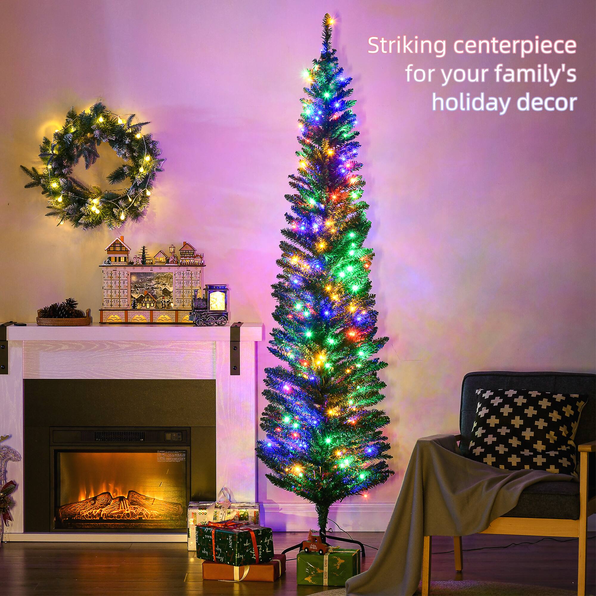 Striking centerpiece for your family's holiday decor