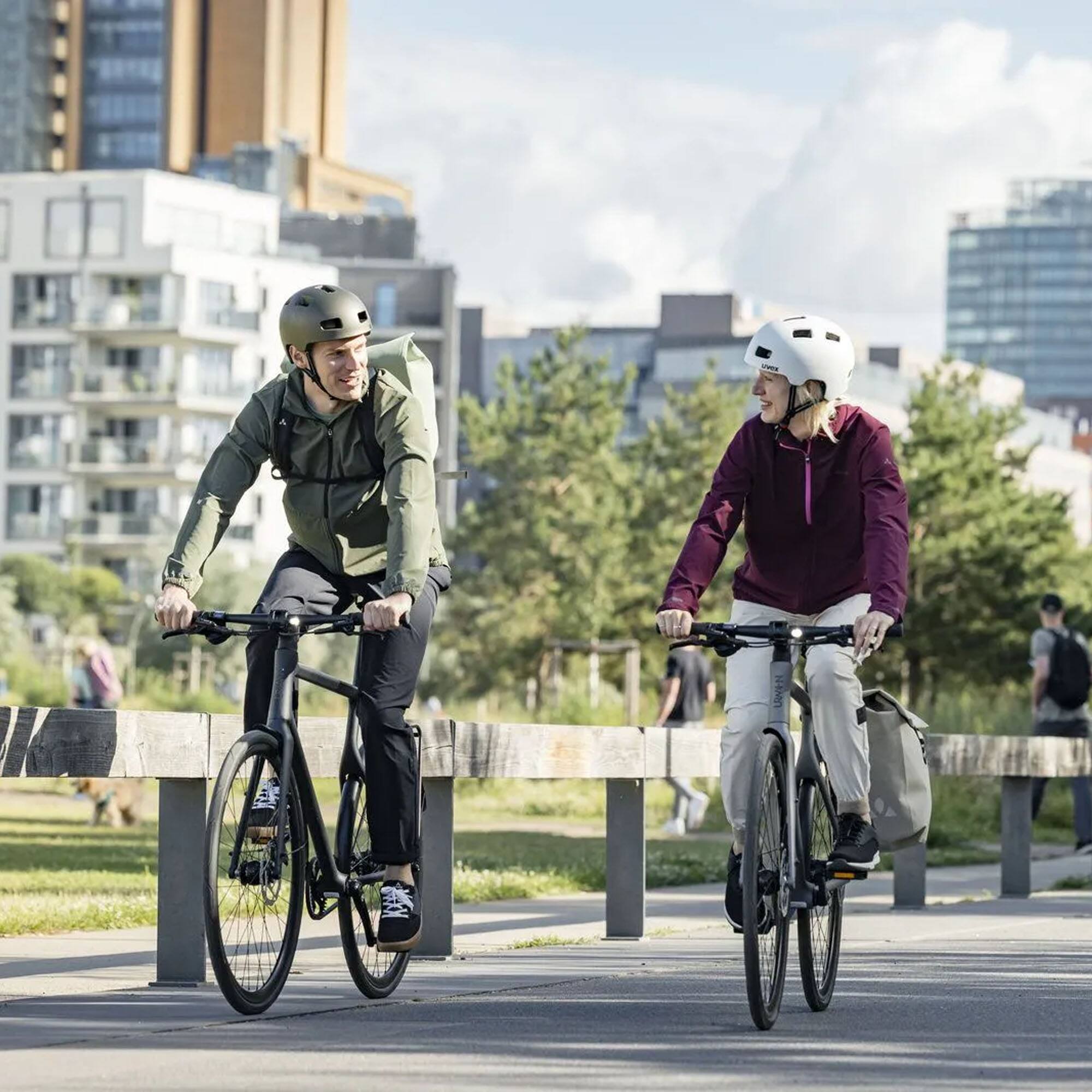 Alt View 5. VAUDE - Vaude ReCycle Pro Single Bike Bag - Black - Black.