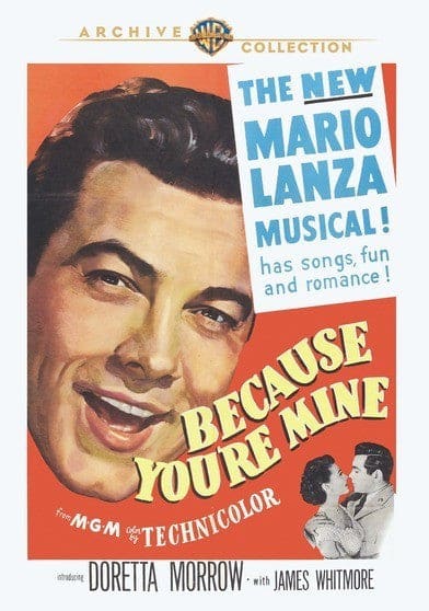 Front. Because You're Mine - DVD.