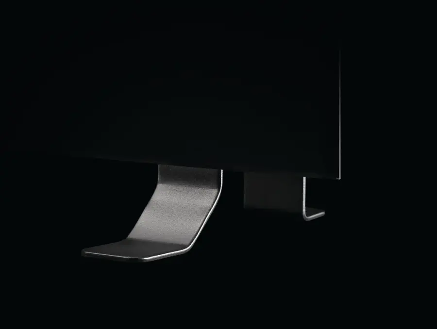 Alt View 17. Napoleon - Harsten 50-Inch Linear Electric Fireplace with Integrated Bluetooth Speaker - Black.