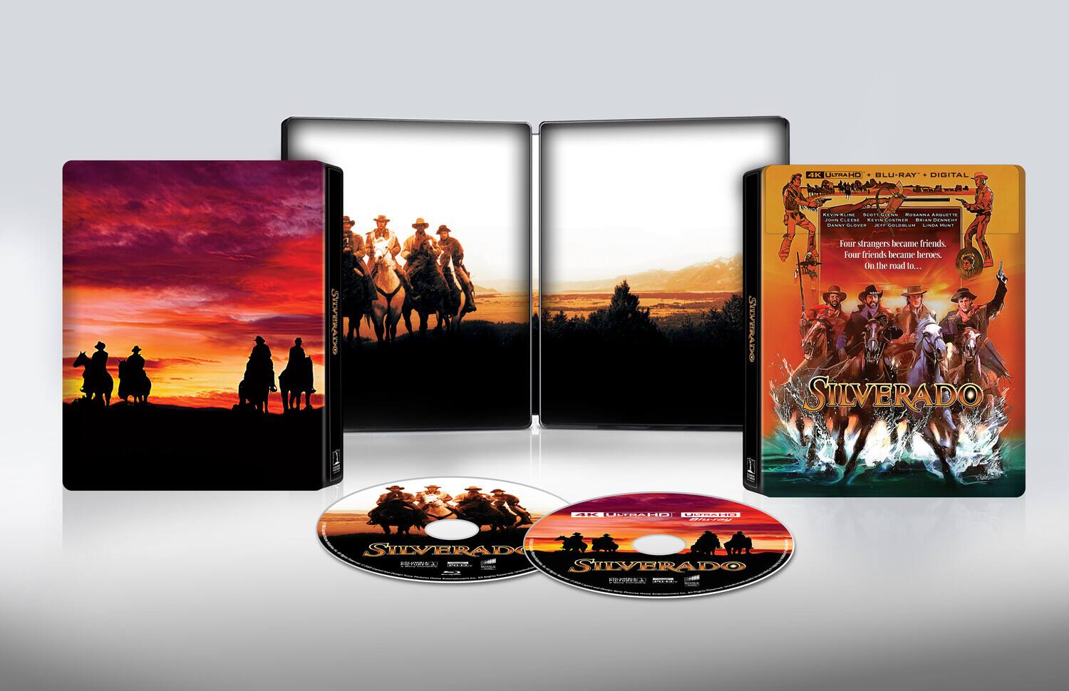 Alt View 1. Silverado (Steelbook)   - 4K Blu-Ray.