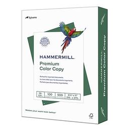 Hammermill - Premium 8.5" x 11" Color Copy Paper, 28 lbs., 100 Brightness, 500 Sheets/Ream (102467) - White