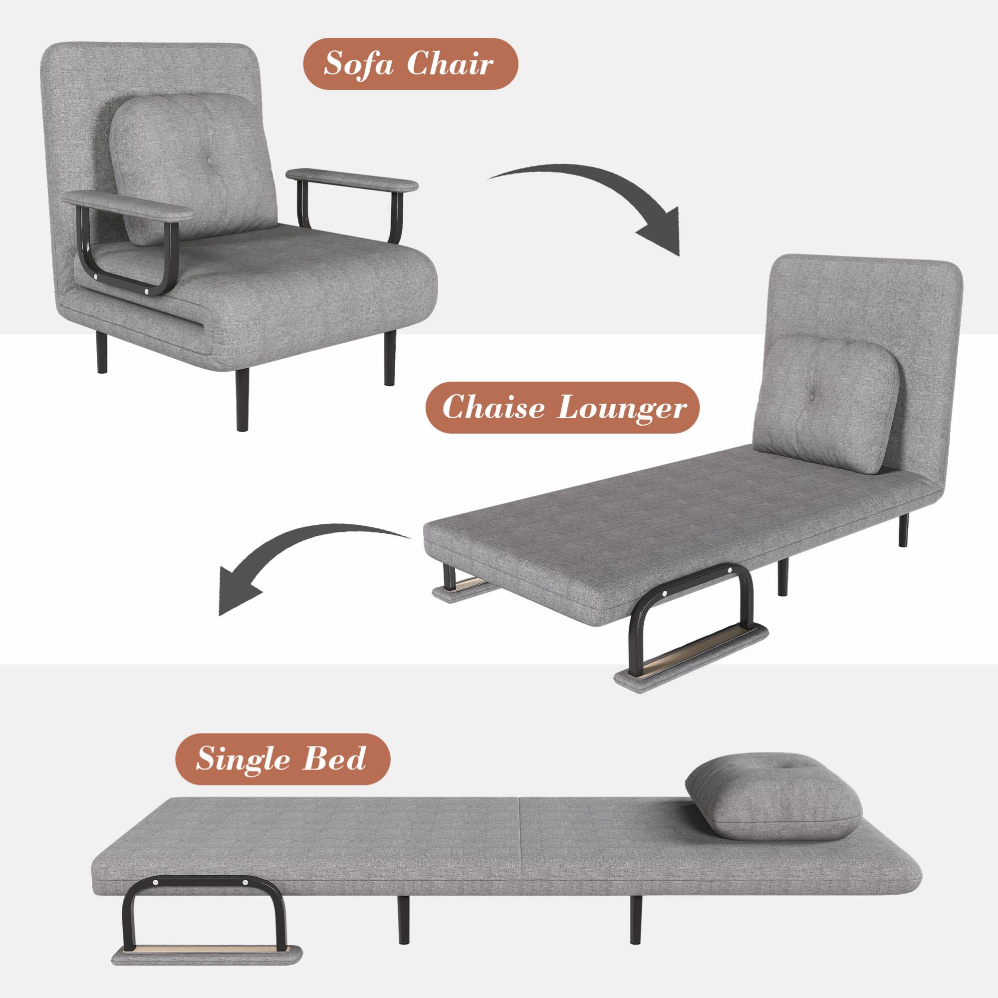 Sofa Chair  
Chaise Lounger  
Single Bed