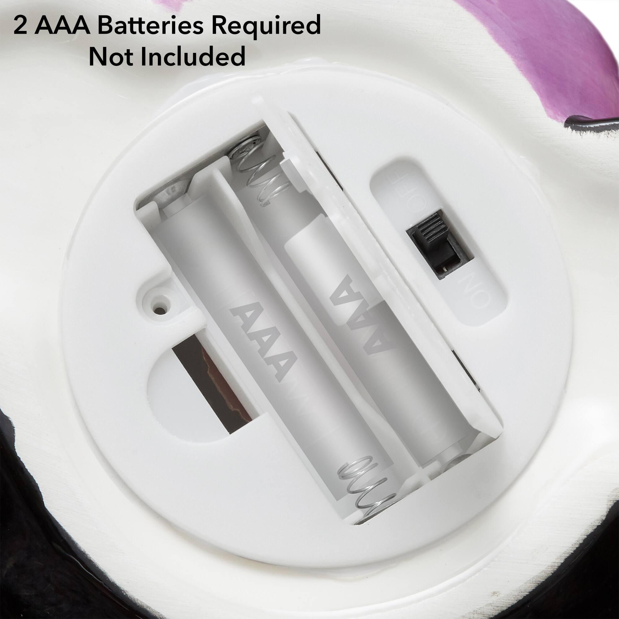 2 AAA Batteries Required  
Not Included