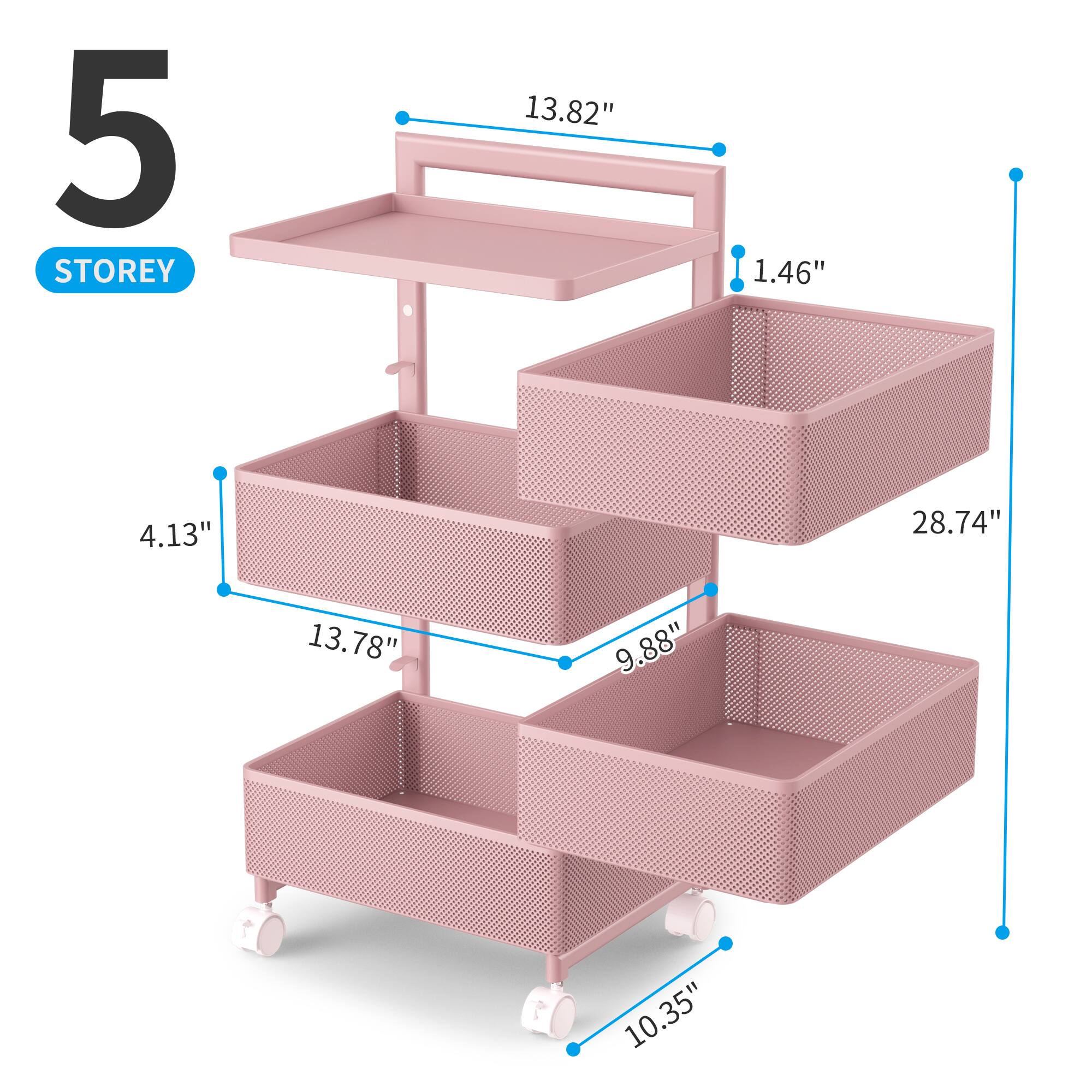 5 STOREY

- 13.82"
- 1.46"
- 4.13"
- 28.74"
- 13.78"
- 9.88"
- 10.35"