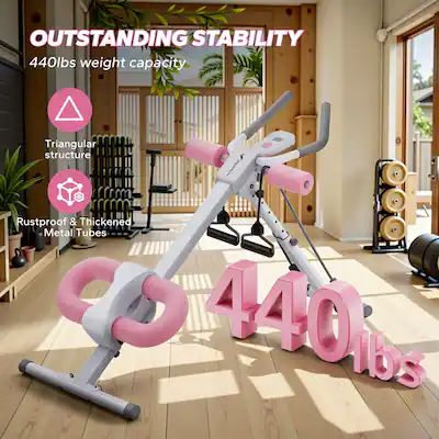 MERACH New Adjustable Ab Trainer Foldable Machine for Abs Workout