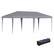 Front. Outsunny - Extra Large 10' x 19' Pop Up Canopy with Carry Bag - Gray.