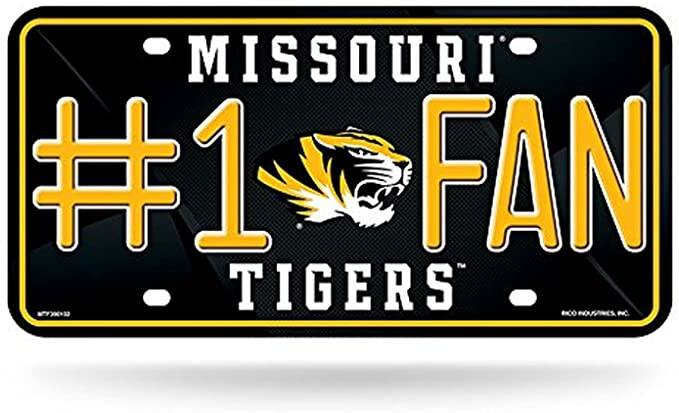 MISSOURI  
#1 FAN  
TIGERS