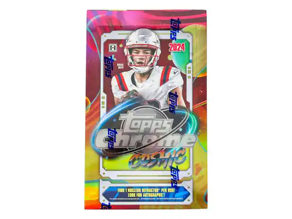 TAPS 2024 DRAKE MAYE Topps Topps Chrome COSMIC TePpL FIND 1 NUCLEUS REFRACTOR PER BOX! LOOK FOR AUTOGRAPHS! - - M MOTIAR muT