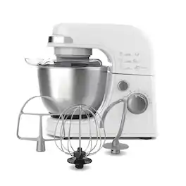 Hamilton Beach - Stand Mixer, 7 Speeds, 4 Quart Capacity - White