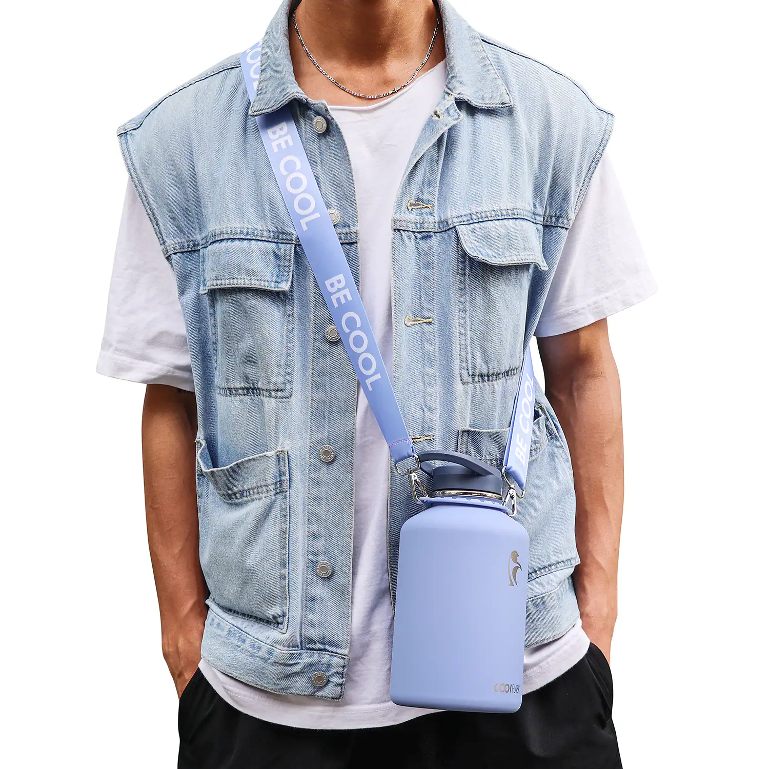 64oz Light Blue