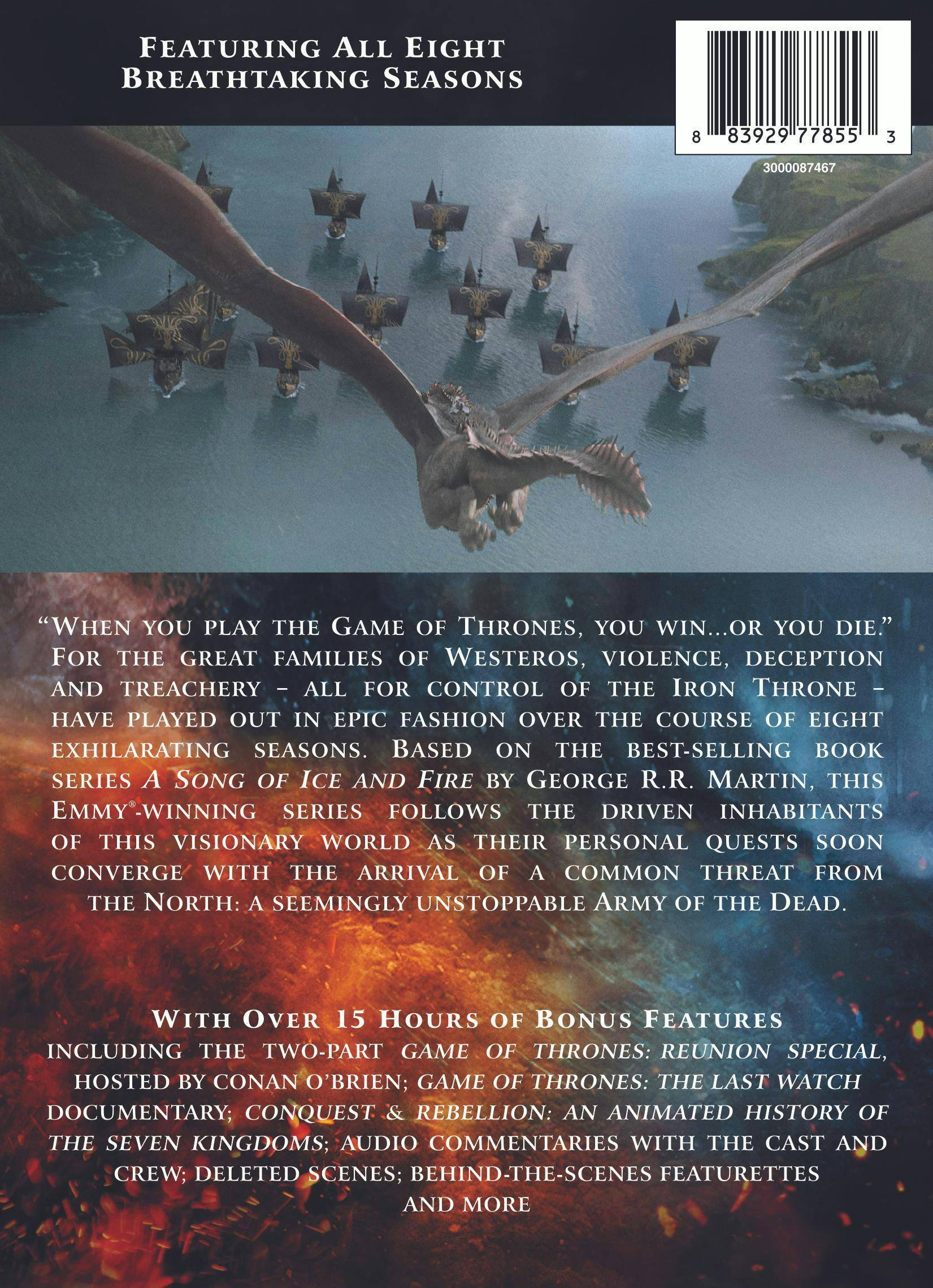 Angle. Game of Thrones: The Complete Series (Box Set) [Blu-ray].