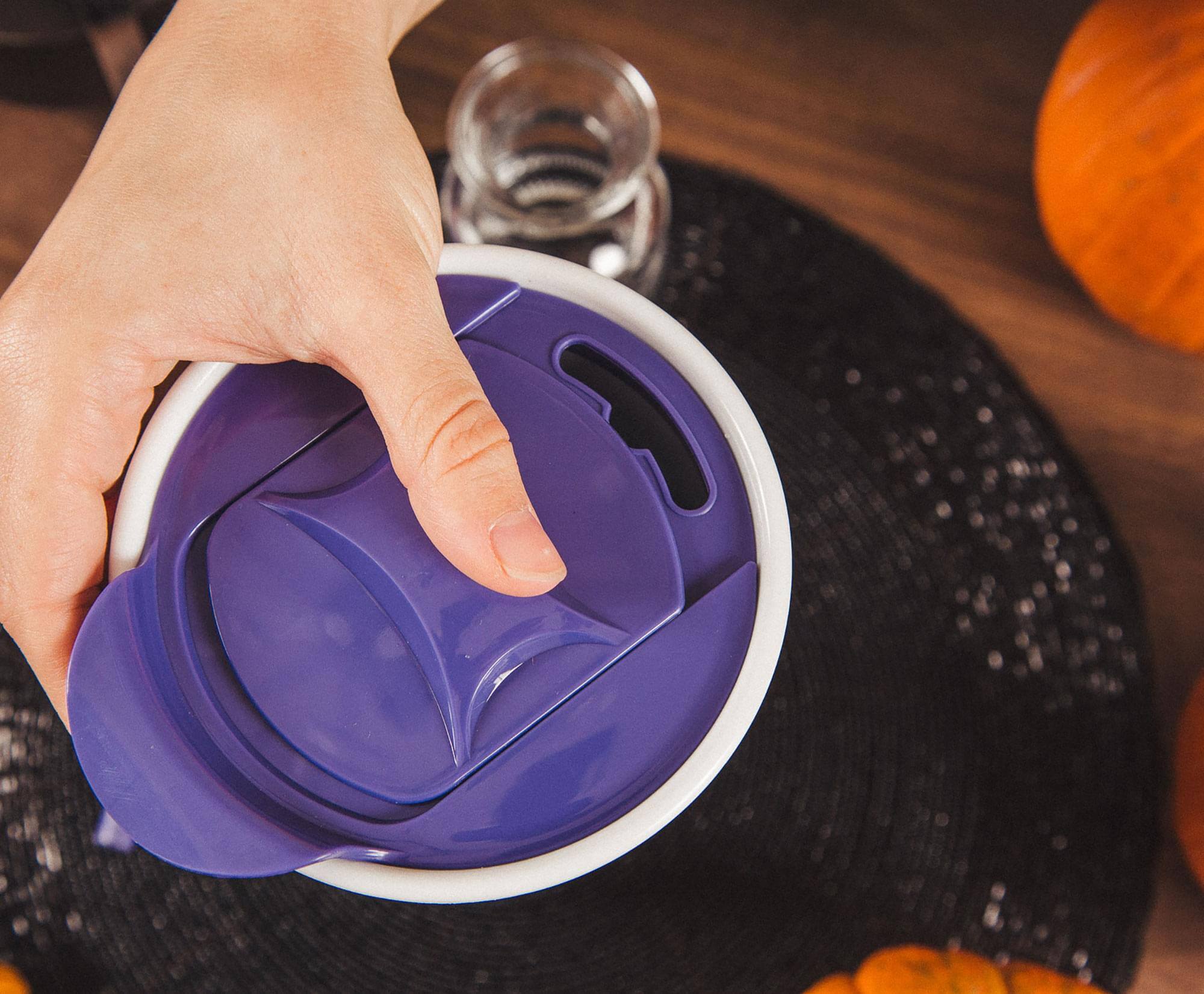 Alt View 3. Disney - Disney The Nightmare Before Christmas Tumbler with Lid and Straw | 32 Ounces - Black.