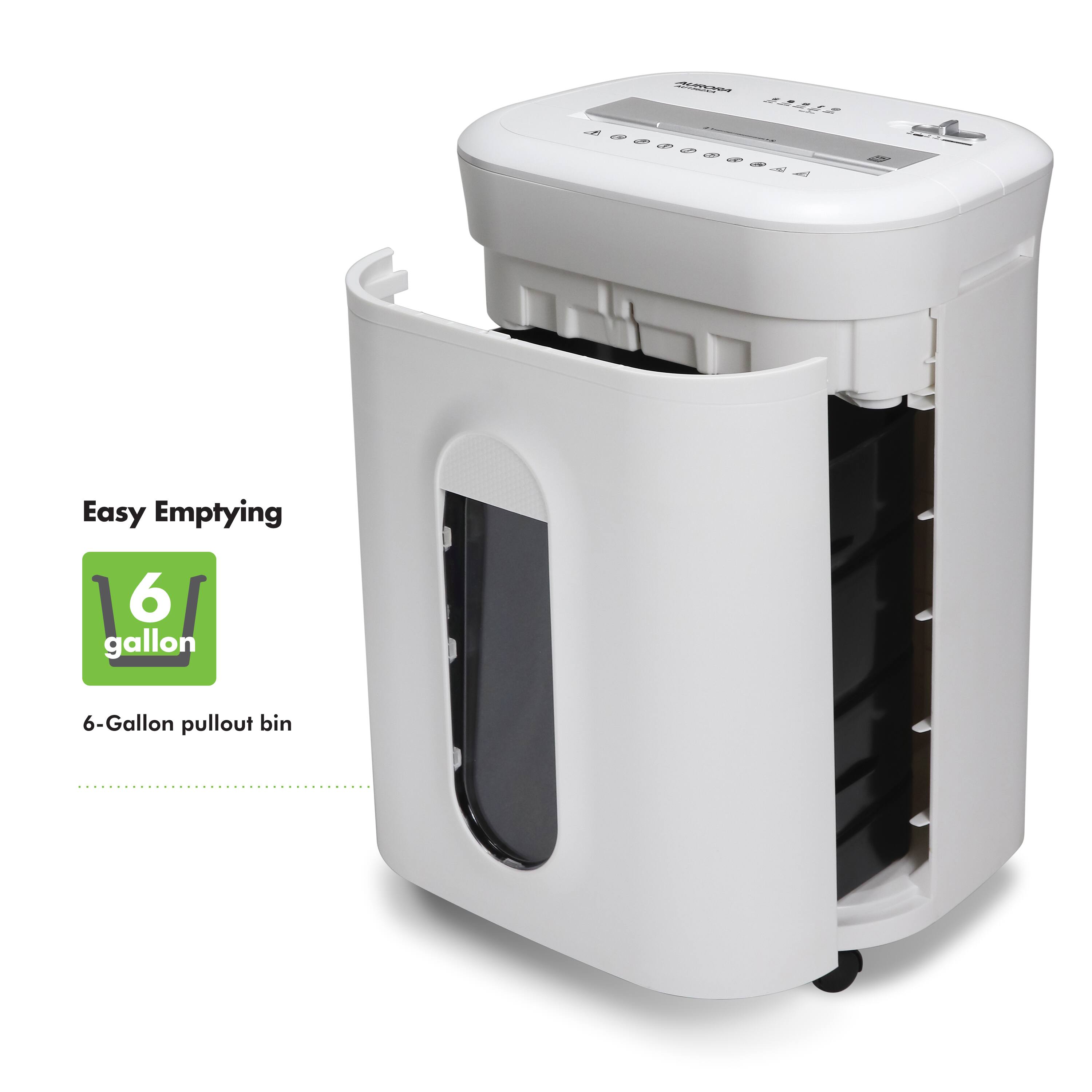 Easy Emptying

6 gallon

6-Gallon pullout bin