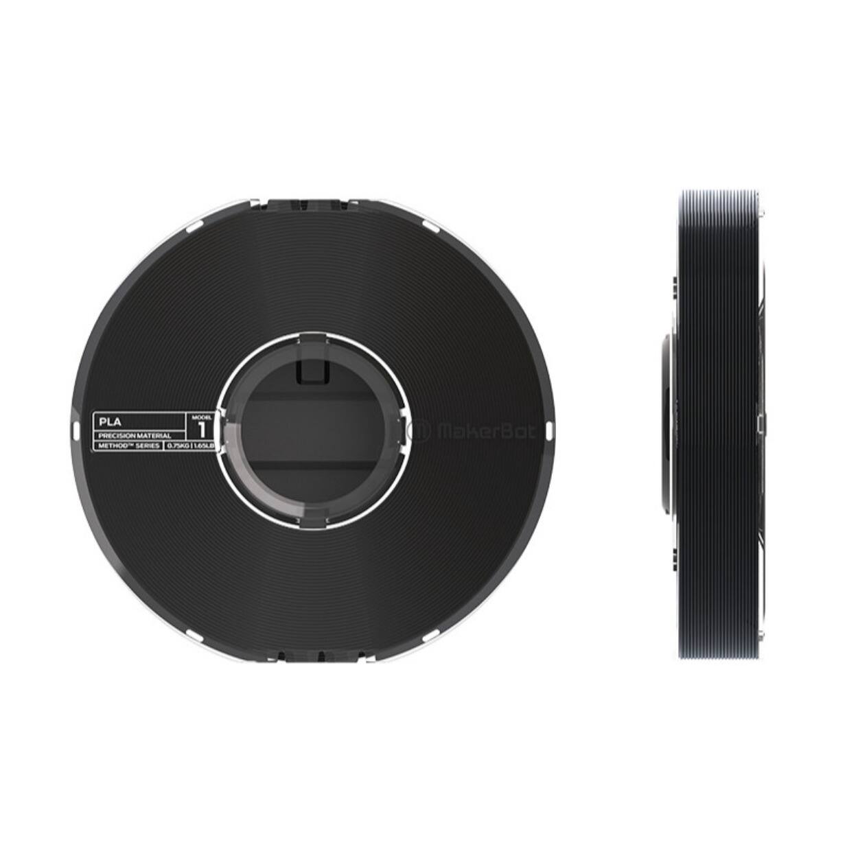 MakerBot - PLA Filament for Method 3D Printer (True Black, 0.75kg)