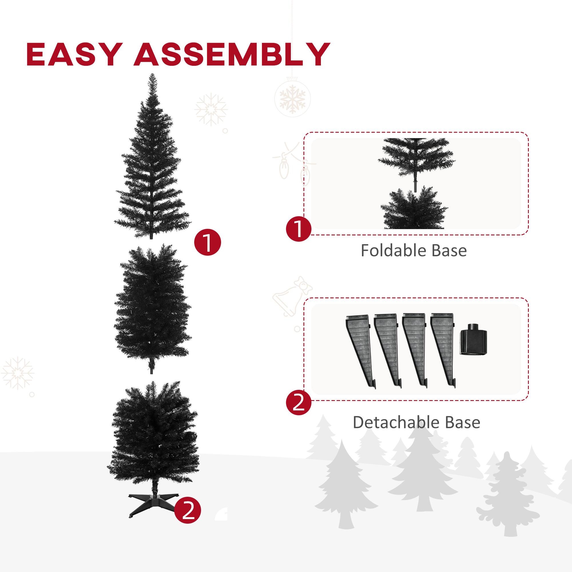 EASY ASSEMBLY

1. Foldable Base
2. Detachable Base