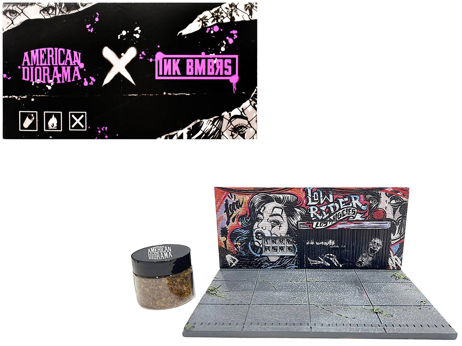 AMERICAN DIORAMA X BMBS

AMERICAN DIORAMA

LOW RIDER OTANGEIES LOS