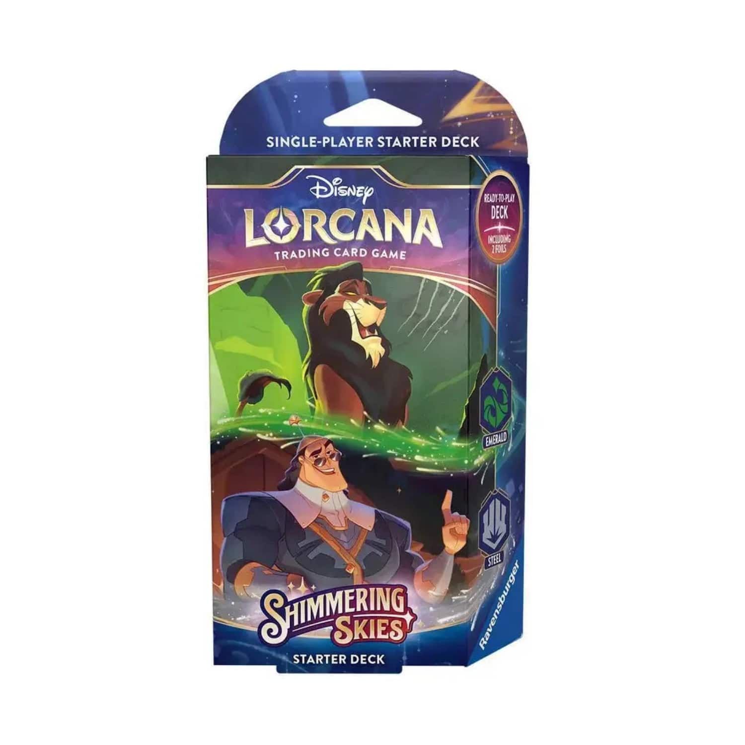 Lorcana - Disney Lorcana: Set 05- Shimmering Skies Scar & Kronk Starter Deck