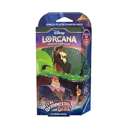 Lorcana - Disney Lorcana: Set 05- Shimmering Skies Scar & Kronk Starter Deck