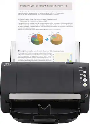 Improving your document management system
In the IT industry, there is an influence such as competing intensification in narrowing the investment field by the customer, the demand of the low price and the differentiation, and the industries, too and the tough going continues still for the IT enterprise.
The inclination of the character string and the direction of the manuscript are corrected automatically. The manuscript that somewhat incline by "Inclination correction function" that corrects the manuscript that inclines within the range straight automatically and copied displayed straight. Moreover, the direction of the page can be correctly displayed by "Correction function for" corrected recognizing the universe of the manuscript and the direction of length and breadth automatically.
*System requirements: CPU Intel®/AMD Pentium®/Athlon™ 1.8GHz or more recommended.
It is high compression and the color document data is a compact size.
The manuscript where the color exists together to black and white is identified by the automatic operation. It is a manuscript when reading it and with mail that preservation is possible, the data capacity doesn't grow more than the necessity. Moreover, the high compression function to decrease Falls to a 1/271/5 with the character base of generated PDF file maintained is installed. Possible to be able to