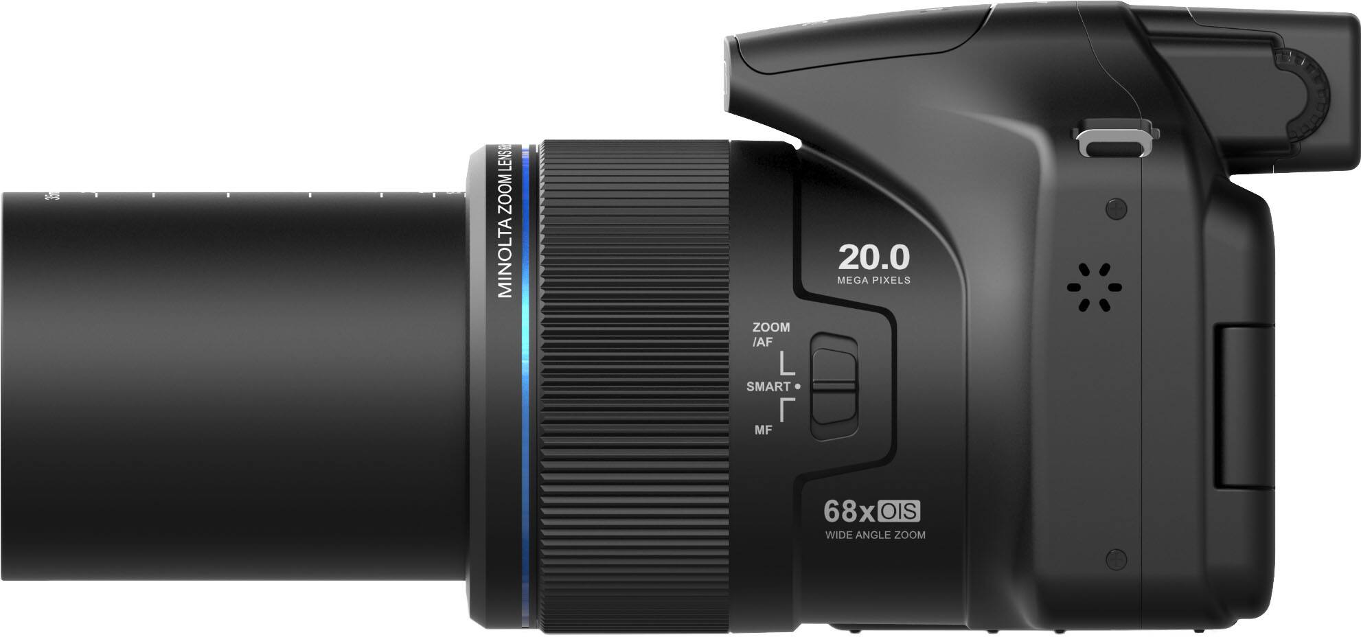 LENS ZOOM MINOLTA ZOOM /AF L SMART  MF 20.0 MEGA PIXELS 68x OIS WIDE ANGLE ZOOM