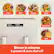 Air fry Bake Reheat Roast Dehydrate Broil
400 020 MIN 400 020 MIN
Dinner in minutes 6 presets & auto shut-off