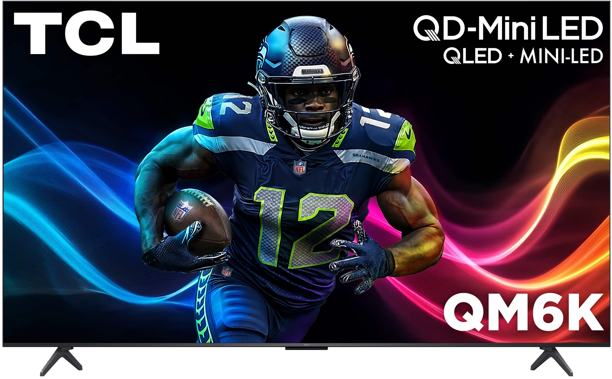 TCL QD-Mini LED QLED + MINI-LED QM6K SEAHAWKS NFL 12 SEAHAWKS NFL NFL