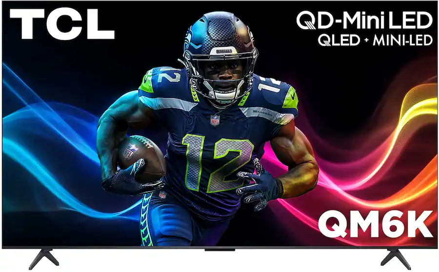 TCL 55-inch QM6K Series 4K UHD HDR QD mini LED Smart Google TV